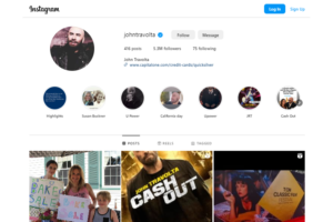 John Travolta Social Media Accounts