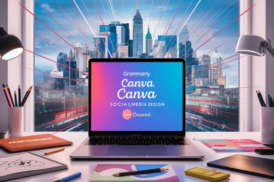 envato grammarly canva package